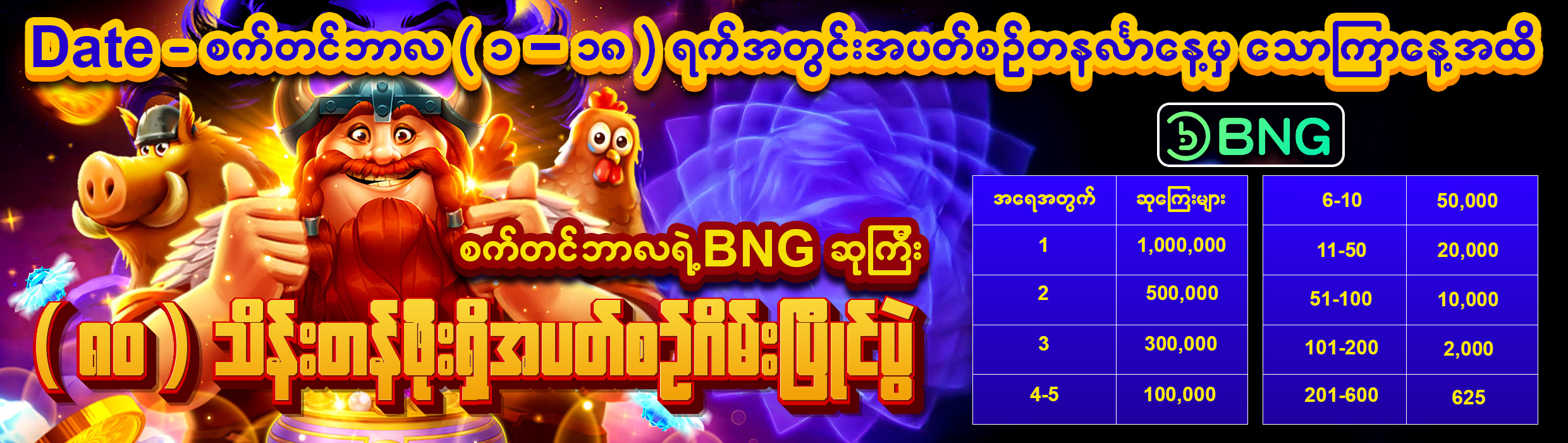 Weekly Bet Race Tournament 9.2026