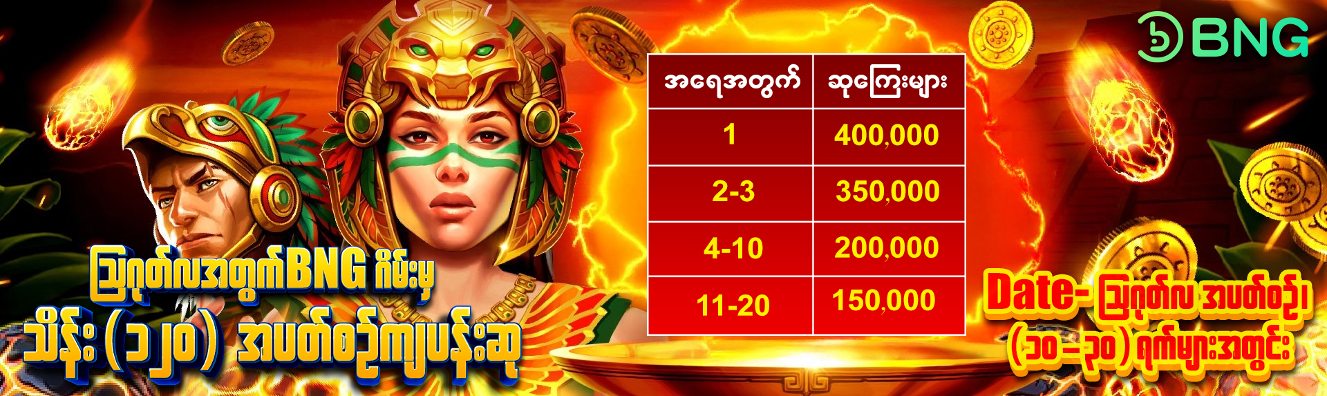 Promotion banner